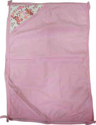 

Golddust Floral  Hooded Baby Blanket(Microfiber, Pink
