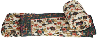 

Kaarigar Printed Single Comforter(Microfiber, Beige)