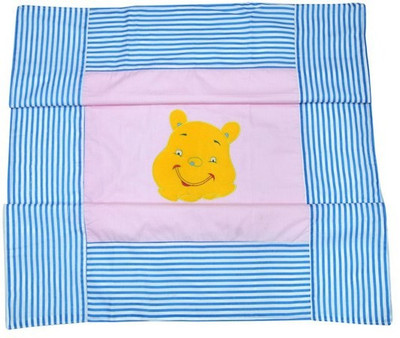 

Portia Striped  Dohar(Microfiber, Pink, Blue, Blue;pink
