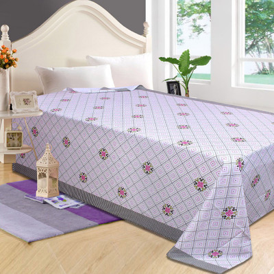 Zesture Abstract Single Top Sheet(Cotton, Multicolor)