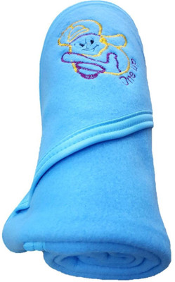 

Brandonn Cartoon  Hooded Baby Blanket(Polyester, Blue