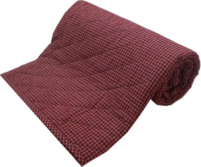 76% OFF on Adt Saral Checkered Double Quilt(cotton, Red) 76% OFF on Adt Saral Checkered Double Quilt(cotton, Red)
