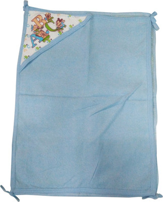 

Golddust Floral  Hooded Baby Blanket(Microfiber, Blue