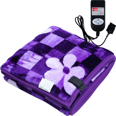 

Winter Care Abstract  Electric Blanket(Polyester, Purple