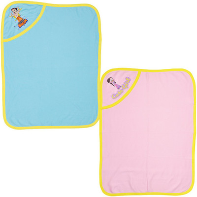 

Chhota Bheem Cartoon  Hooded Baby Blanket(Cotton, Multicolor