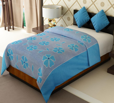 

Home Candy Floral  Dohar(Cotton, Blue