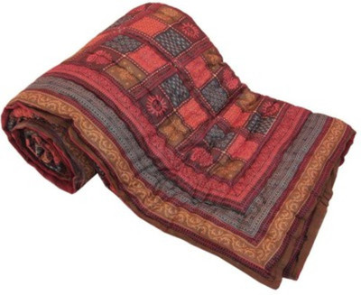 

Marwal Checkered  Comforter(Cotton, Multicolor