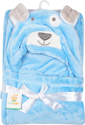 

Ole Baby Plain  Blanket(Fur, Blue