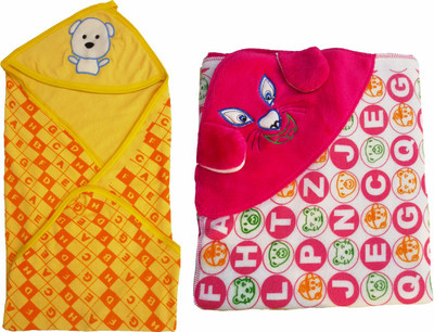 

Brandonn Polka  Blanket(Microfiber, Yellow, Pink, Pink;yellow