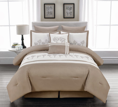 

Bella King Cotton Duvet Cover(Brown)