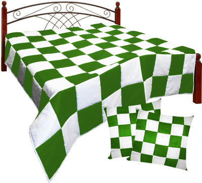 77% OFF on Zikrak Exim Checkered King Comforter(Polyester, Beige, Orange)