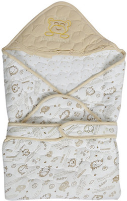 

shishu.online Printed  Comforter(Microfiber, WHITE/BEIGE