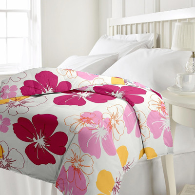 

eCraftIndia Floral  Dohar(Poly Cotton, Multicolor