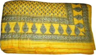 

Ruchi World Floral Double Comforter(Microfiber, Multicolor)