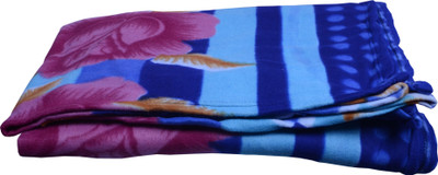 

Bombay Dyeing Floral  Blanket(Microfiber, Purple
