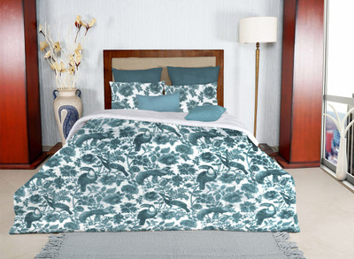 

Solaj Printed Double Comforter(Cotton, Multicolor)
