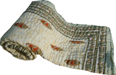 22% OFF on Jaipur Art and Craft Floral Double Quilt(Cotton, Mutlicolor) 22% OFF on Jaipur Art and Craft Floral Double Quilt(Cotton, Mutlicolor)