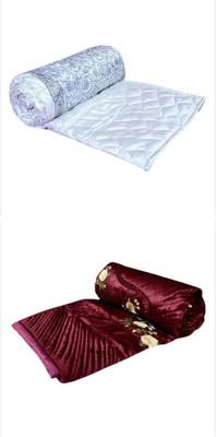 

Chelsi Embroidered Double Comforter(Microfiber, Multicolor)