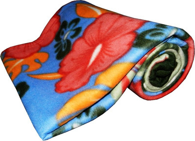 

Expressions Floral  Coral Blanket(Polyester, Multicolor