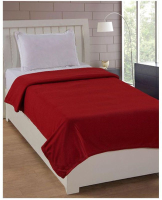 

Zesture Plain  Coral Blanket(Polyester, Maroon