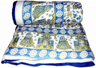 

Ruchi World Geometric  Comforter(Microfiber, Multicolor