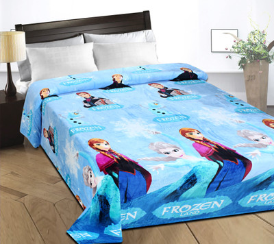 

SINGHS VILLAS DECOR Cartoon  Blanket(Microfiber, Multicolor