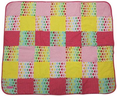 

Always Kids Plain  Comforter(Cotton, White Multi Heart