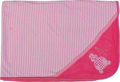 

FS MINI KLUB Striped  Top Sheet(Polyester, White, Pink, Pink;white