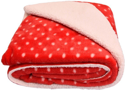 

Colors & Blends Printed  Blanket(Cotton, Red