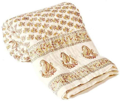 

Sellstra Floral  Comforter(Cotton, White