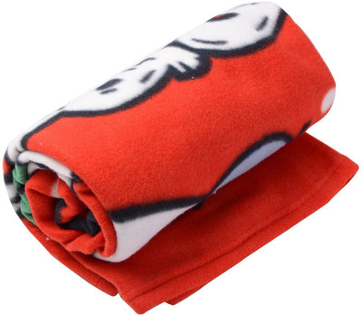 

Brandonn Printed  Blanket(Microfiber, Red