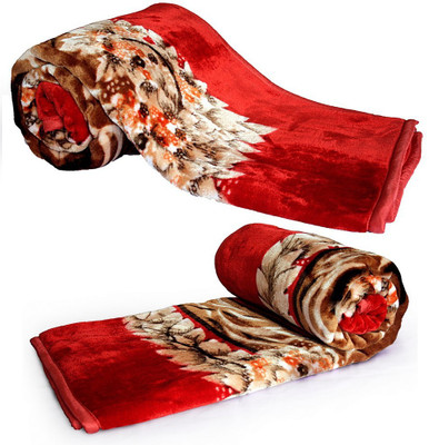 41% OFF on Textile India Floral Double Blanket(Microfiber, Red) 41% OFF on Textile India Floral Double Blanket(Microfiber, Red)