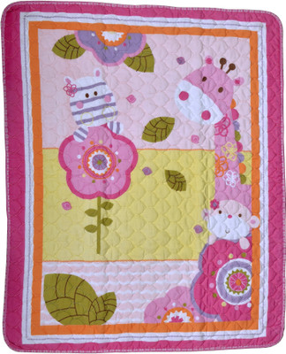 

hnt kids Animal, Geometric, Printed, Motifs  Comforter(Microfiber, Pink