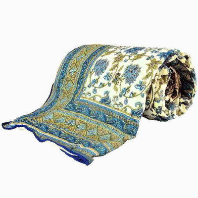 50% OFF on Home India Floral Double Quilt, Comforter Orange(1 Double Bed Comforter) 50% OFF on Home India Floral Double Quilt, Comforter Orange(1 Double Bed Comforter)