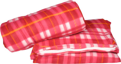 

Stop N Shop Checkered Single Dohar(Microfiber, Multicolor)