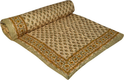 Sellstra Floral  Comforter(Cotton, Brown