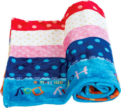 

MeeMee Polka  Blanket(Microfiber, Multicolor 2