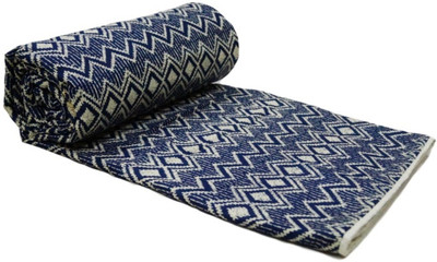 

Snuggle Floral Double Blanket(Cotton, Multicolor)