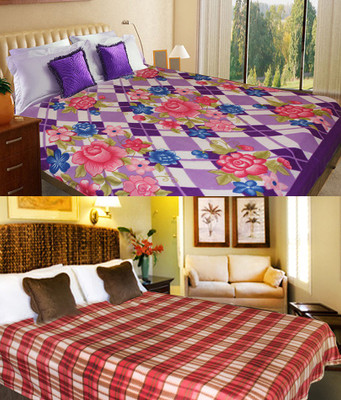 55% OFF on Christy's Collection Floral Double Blanket(pollar, Multicolor) 55% OFF on Christy's Collection Floral Double Blanket(pollar, Multicolor)