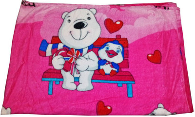 

Baby Basics Cartoon  Blanket(Polyester, Pink, Magenta, Magenta;pink