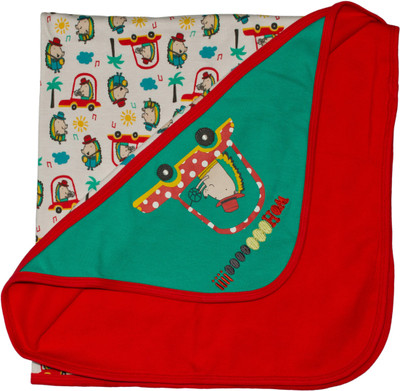 

FS MINI KLUB Cartoon  Blanket(Cotton, Red