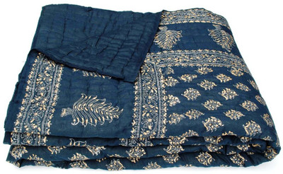 

Silkworm Paisley  Comforter(Cotton, Blue