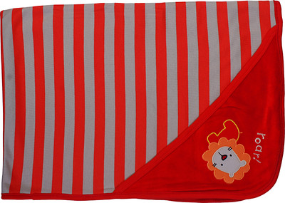 

FS MINI KLUB Striped  Top Sheet(Polyester, Red