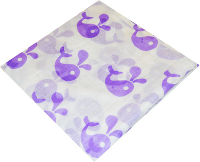 37% OFF on Ireeya Abstract Single Blanket(Cotton, Purple, White)