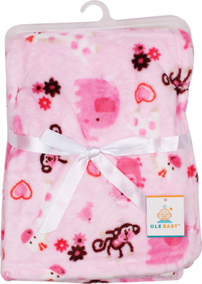 

Ole Baby Abstract  Mink Blanket(Polyester, Pink