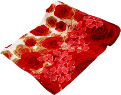 

Zesture Floral Double Blanket(Microfiber, Multicolor)