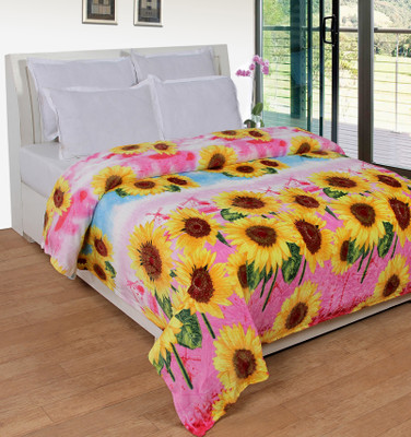 

Zesture Floral  Coral Blanket(Polyester, Multicolor