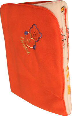 

My NewBorn Cartoon  Hooded Baby Blanket(Polyester, Red