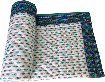 Raj Laxmi Checkered Single Quilt(100% Cotton, Multicolor) Raj Laxmi Checkered Single Quilt(100% Cotton, Multicolor)