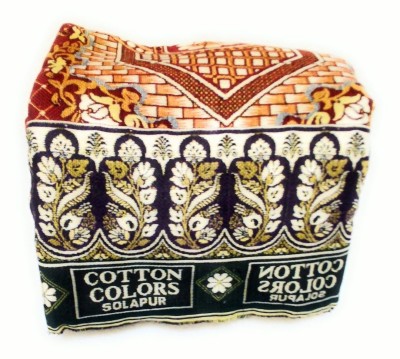 Cotton colors Floral Single Top Sheet for  Mild Winter(Microfiber, Multicolor)